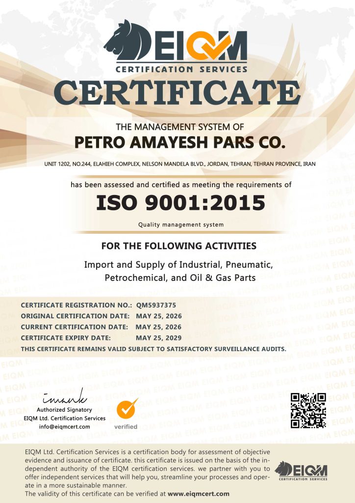 Petro-Amayesh-Pars-Co---ISO9001---QM5937375